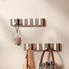 Wall Mount Coat Rack - Strong Hooks for Coats, Hats, Towels, Robes - Use in Bathroom, Entryway or Bedroom