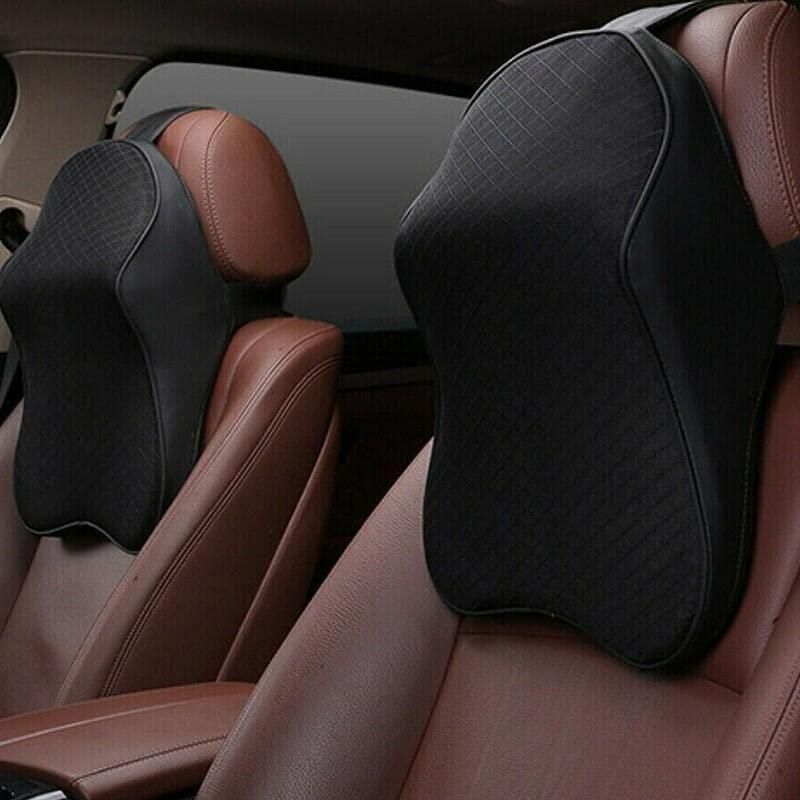 Support Neck Pillow for Car & Office Chair – Memory Foam Comfort