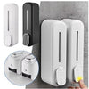 Press Wall-Mounted Manual Soap Dispenser | Durable Plastic | Easy Refill & Space-Saving