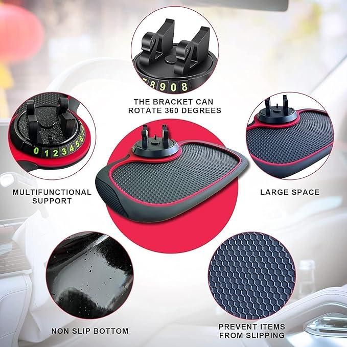 Anti-Slip Car Dashboard Mat – Durable, Washable & Residue-Free
