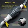 Newest High Flow Siphon Hand Pump – Portable Manual Fuel Transfer Pump with 2M Hose