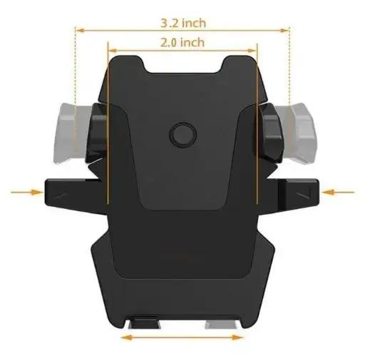 Revolex Zoom Star Pros Car Mobile Holder – Dashboard Mount, Black