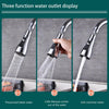 3 Modes Kitchen Sink Faucet | Stainless Steel | Polished Chrome | Adjustable Flow Rate