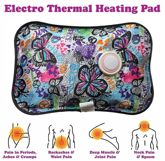Electric Warm Bag | Hot Water Bag for Pain Relief | Rechargeable Heating Pad for Cramps, Back & Joint Pain