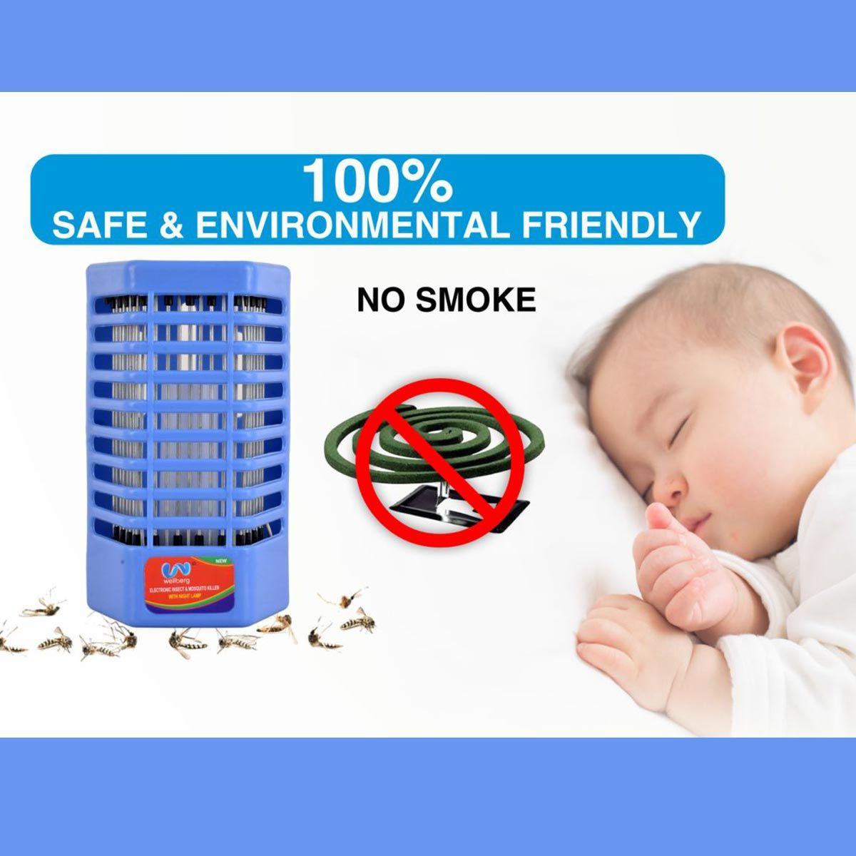 Electric Mosquito & Insect Killer Night Lamp – Safe & Chemical-Free Pest Control