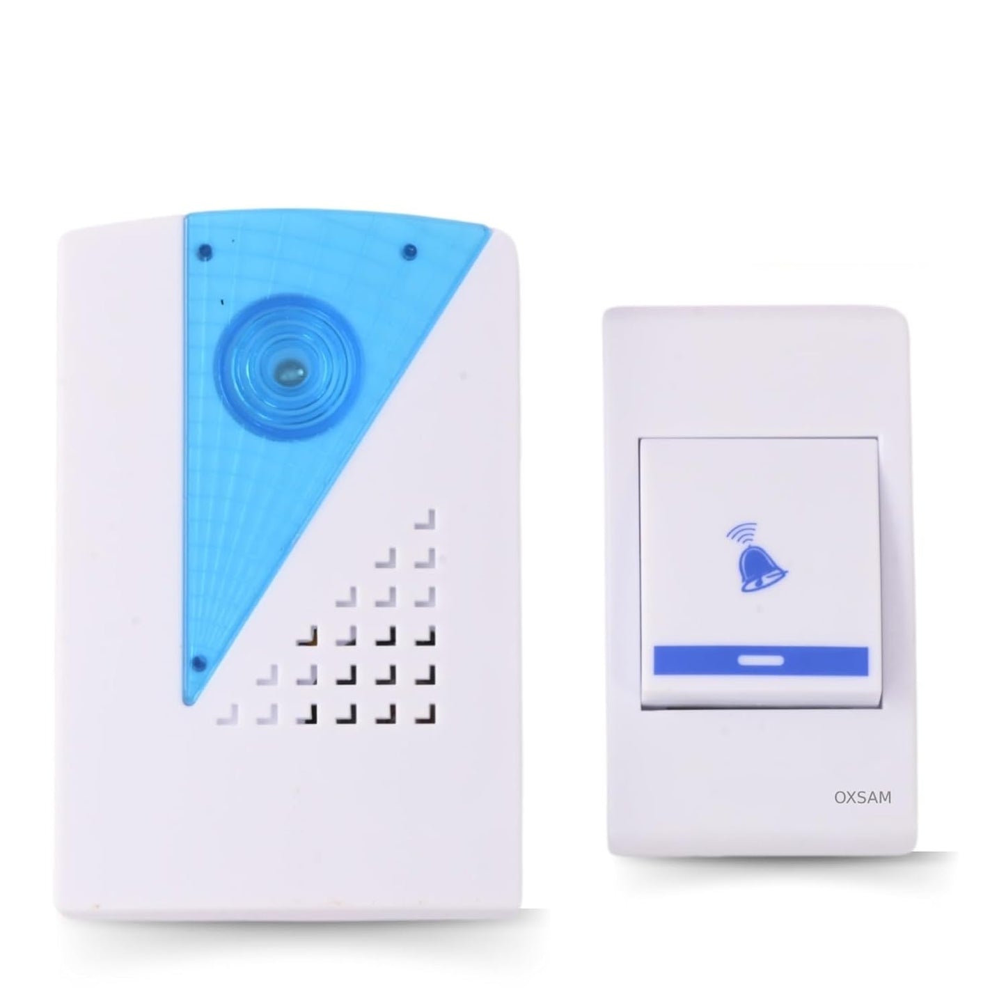 Wireless Doorbell - 1000Ft Range, 32 Chimes, Battery-Powered with LED Flash for Home/Office/Shop