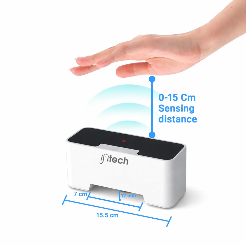 Automatic Flush Device for Commode: Infrared Sensor Auto Flush, USB Rechargeable, Waterproof