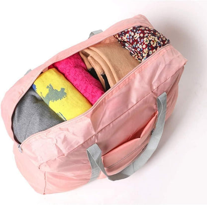 Foldable Lightweight Waterproof Travel Duffel Bag – Large Capacity Tote, Portable & Durable (Pack of 1)