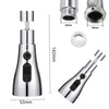 3 Modes Kitchen Sink Faucet | Stainless Steel | Polished Chrome | Adjustable Flow Rate