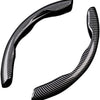 New Carbon Fiber ABS Texture Steering Wheel Grip Cover for Cars – Durable & Stylish