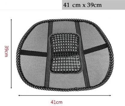 Car Back Seat Supporter Lumbar Chair – Ergonomic Support Cushion with Nylon Mesh