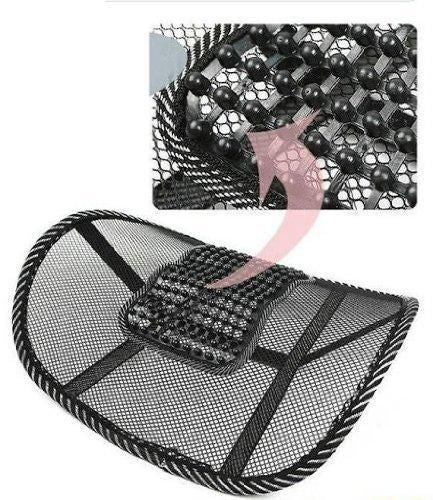 Car Back Seat Supporter Lumbar Chair – Ergonomic Support Cushion with Nylon Mesh