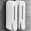 Press Wall-Mounted Manual Soap Dispenser | Durable Plastic | Easy Refill & Space-Saving