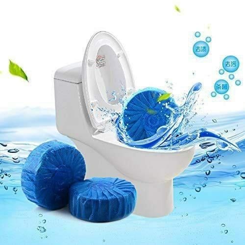 Toilet Cleaning & Deodorizer Tablets – Automatic Bathroom Cleaner, Long-Lasting Freshness (Pack of 10, 1 Set)