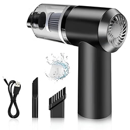Powerful 3-in-1 Vacuum Cleaner for Car & Home – Compact, Cordless, Wet & Dry, Blower Function, Mini & Portable for Sofa, Dust, and Deep Cleaning - portable vacuum cleaner for car, bike and sofa