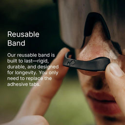 Magnetic Nasal Strips for Breathing | Anti Snoring Nose Clip | Skin Safe Sleep Nasal Strips | Nasal Dilators For Breathing | Instant Releif From Snoring | Snore Stopper | Anti Snoring Nose Clip | Anti Snoring Devices For Men | 15 Count