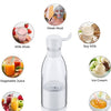 Portable Wireless Mini Blender Juicer – 400ml, 4-Blade Smoothie & Shake Maker