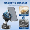 Vacuum Magnetic Suction Phone Holder | Foldable, 360° Rotatable, Strong Grip
