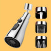 3 Modes Kitchen Sink Faucet | Stainless Steel | Polished Chrome | Adjustable Flow Rate