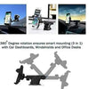 Revolex Zoom Star Pros Car Mobile Holder – Dashboard Mount, Black