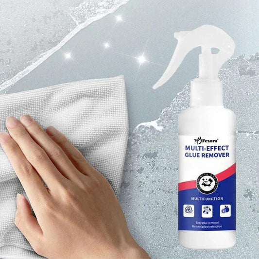 Fezora Multipurpose Sticker & Adhesive Glue Remover Spray – 150ml, All-Purpose Cleaner for Glass, Metal & Walls (Pack of 1)