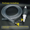 Newest High Flow Siphon Hand Pump – Portable Manual Fuel Transfer Pump with 2M Hose