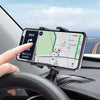 Phone Holder with 360° Free Rotation – Versatile Dashboard & Mirror Mount