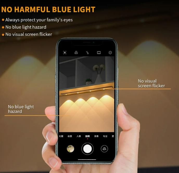LED PIR Motion Sensor Cabinet Light | USB Rechargeable | Wireless, Dimmable & Waterproof