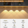 LED PIR Motion Sensor Cabinet Light | USB Rechargeable | Wireless, Dimmable & Waterproof