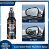 Car Glass Anti-Fog Hydrophobic Coating Spray – 100ML Pack of 2 for Clear Visibility