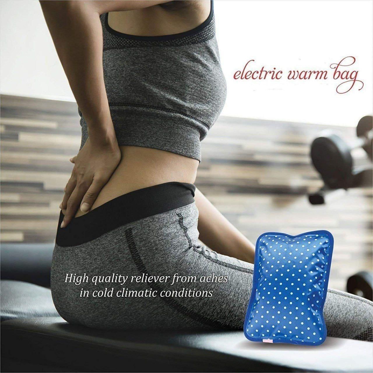 Electric Warm Bag | Hot Water Bag for Pain Relief | Rechargeable Heating Pad for Cramps, Back & Joint Pain