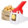 Heavy Duty Vegetable Slicer Dicer – Stainless Steel Blades & Extended Handle