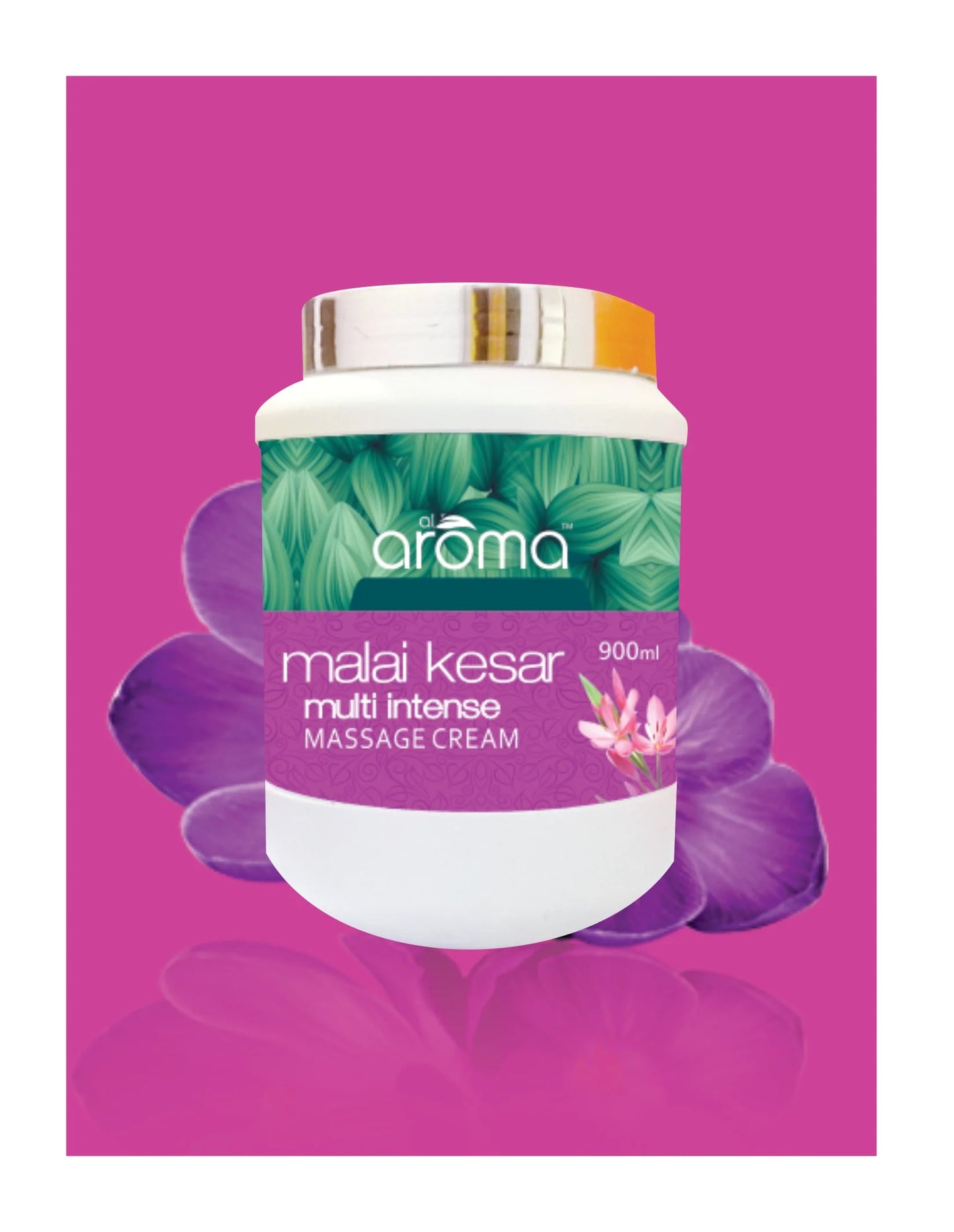 Alaroma Malai Kesar Multi-Intense Massage Cream – 500ML | For Glowing & Deeply Moisturized Skin