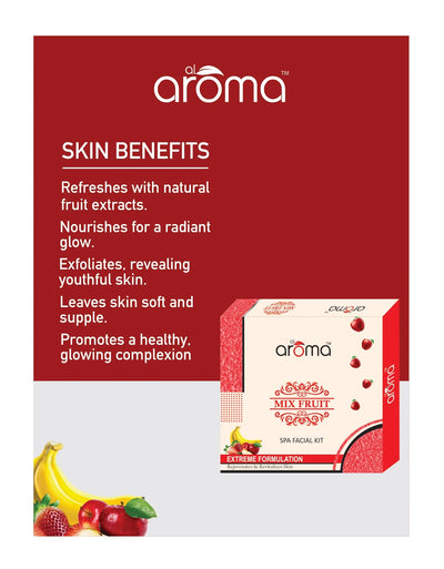 Mix Fruit Spa Facial Kit — Deep Nourishment & Glow-Boosting Facial Treatment