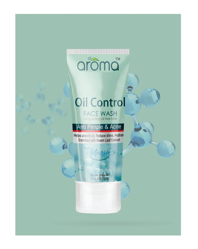 Alaroma Oil Control Face Wash 120g — Deep Cleanser for Oily & Acne-Prone Skin