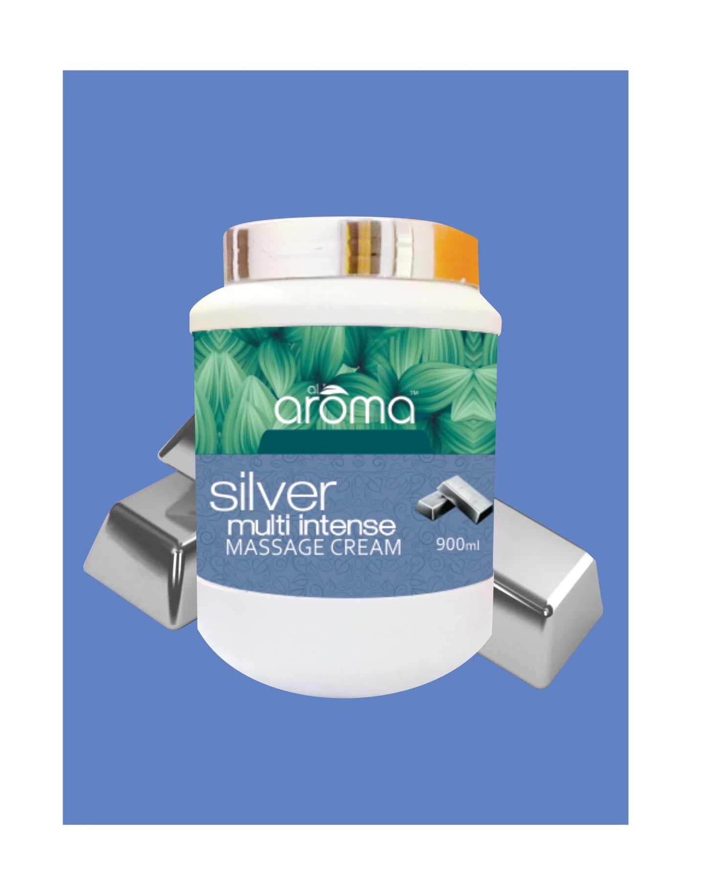 Alaroma Silver Massage Cream – 500ML & 900ML | Skin Purifying & Revitalizing Cream for Radiant, Healthy-Looking Skin