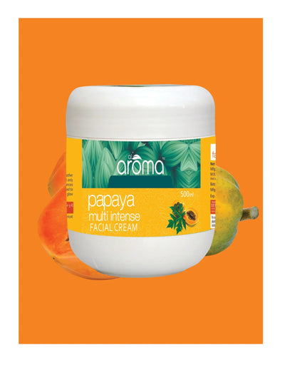 Alaroma Papaya Massage Cream – 500ML & 900ML | Blemish-Reducing & Skin Brightening Cream for Clear, Smooth Skin