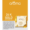 Alaroma 24K Gold Spa Facial Kit — Radiance Boost & Skin Firming Treatment for Glowing Skin (125 gm & 290 gm)