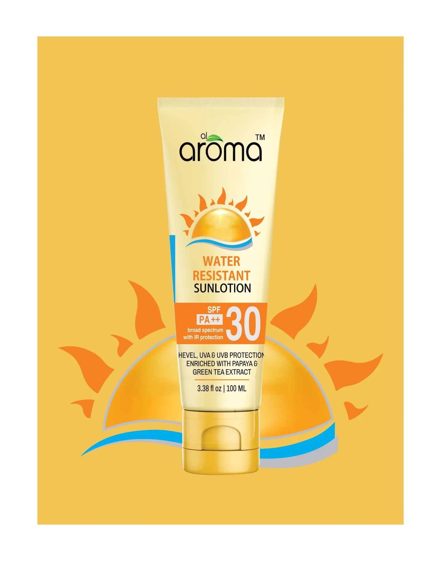 SPF 30 PA+++ Sun Block Lotion (100 ml) — Broad-Spectrum UV Protection