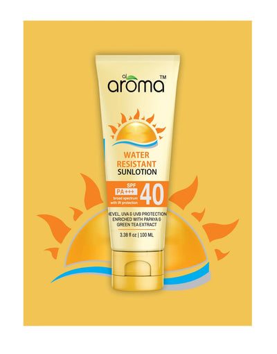 SPF 40 Mattifying Sunscreen Lotion (100 ml) — Broad-Spectrum UV Protection with Oil-Control Finish