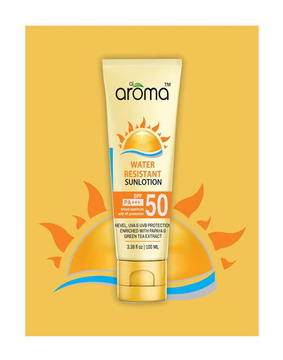SPF 50 PA+++ Sunscreen Lotion — Ultra-Light, Powerful UV Protection for All Skin Types (100 ML)