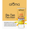 Alaroma De Tan Face Wash 120g — Tan Removal Cleanser for Brighter, Even-Toned Skin